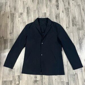 Lululemon New Venture Blazer Coat Jacket CCNY Classic Navy Blue Men's Size L